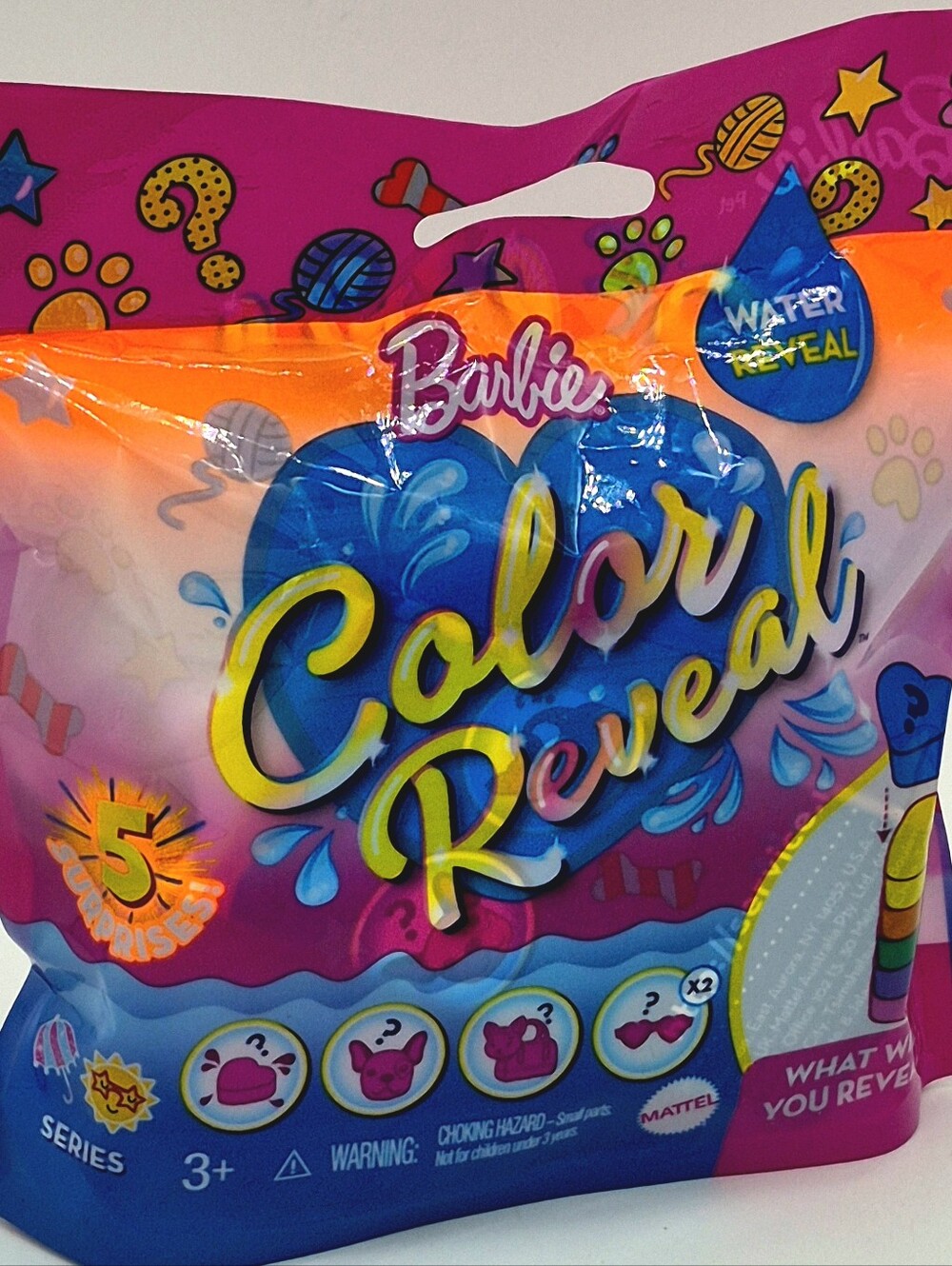 💖 Barbie Color Reveal Pet Series Mystery Blind Bag NEW Sealed 5 Surprises 💖
